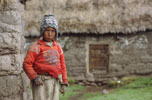 Foredrag. Rejseforedrag fra Peru. Dreng i Ninahuassi